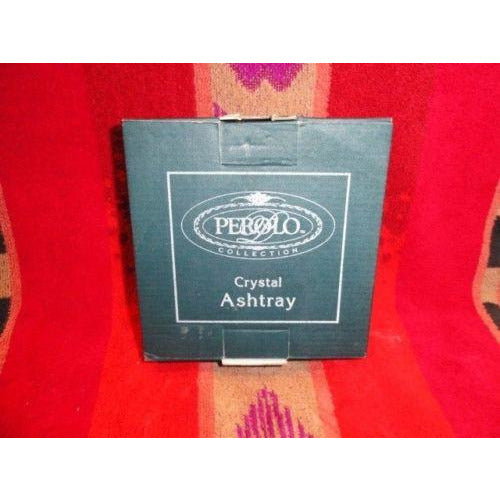 giz studios Perolo  Hoyo de Monterrey  heavy crystal cigar ashtray in the box