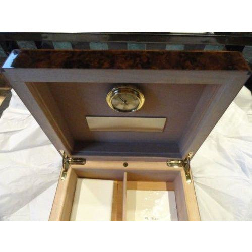 Elie Bleu Walnut Burl  Humidor 50 count