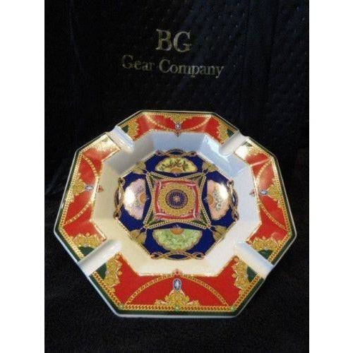 Versace by Rosenthal Ashtray 9 inches wide New Porcelain without box