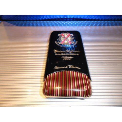 Chateau de la Fuente Rare Estate Reserve  MCMXC11 -Reserva de Chateau Tin empty