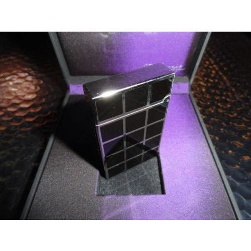 s.t.dupont black chinese lacquer & palladium squares L2 new in the box