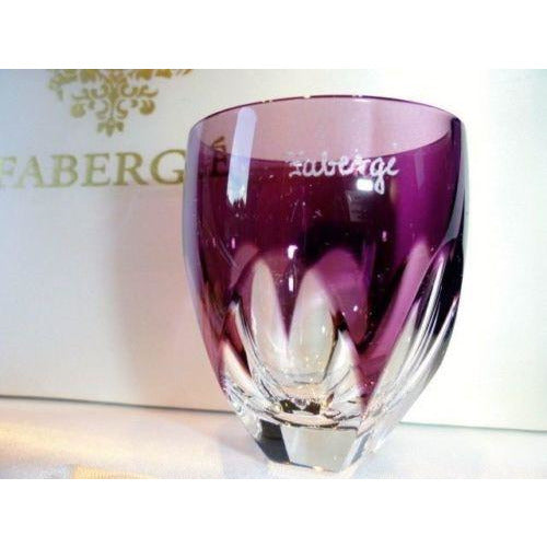Fabergé Lausanne Purple Vodka Shot Glass