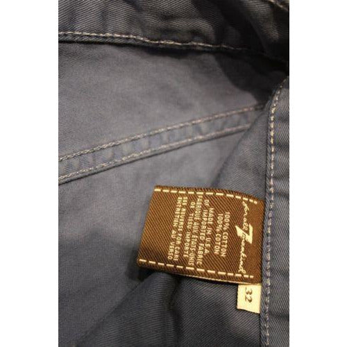 7 for all man kind brown slimmy 32 jeans