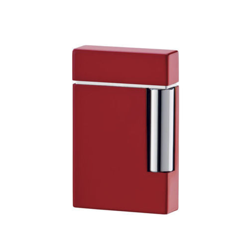 ST Dupont Ligne 8 Lighter Red in the original box with papers