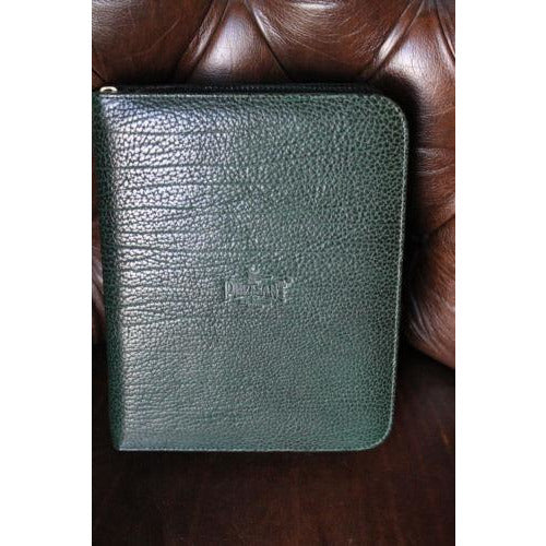 pheasant by R.D.Gomez made in Spain Green  Leather  Case