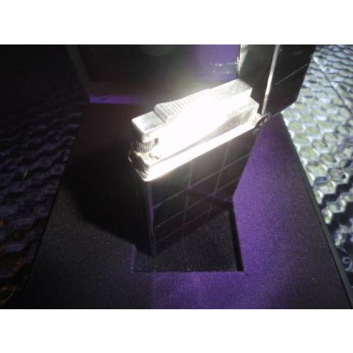 s.t.dupont black chinese lacquer & palladium squares L2 new in the box