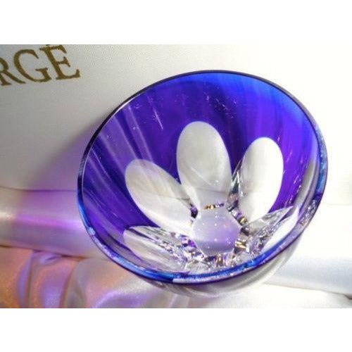 Fabergé Lausanne Cobalt Blue Vodka Shot Glass