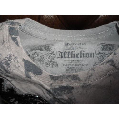 Affliction Mens Designer T-Shirt