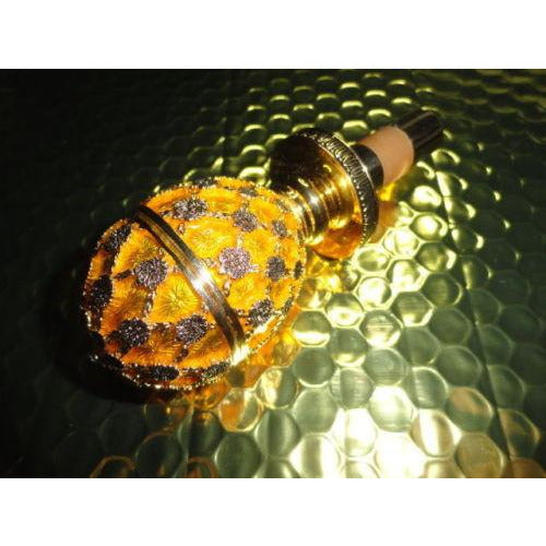 Faberge  Gold Coronation  Bottle Stopper