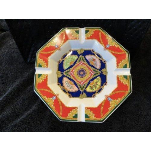 Versace by Rosenthal Ashtray 9 inches wide New Porcelain without box