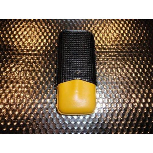 Black & Gold Leather  Case with  Pocket Lighter new in boxes