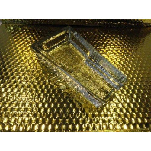 glass  ashtray new without box