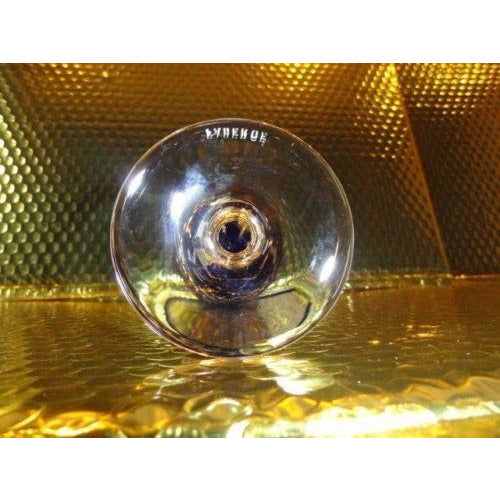Faberge Odessa Cobalt Blue Hock Crystal Goblet without box
