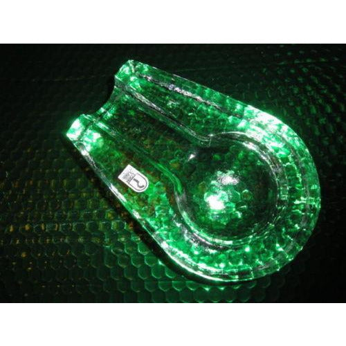 Heavy Pilgrim Glass Cigar Ashtray