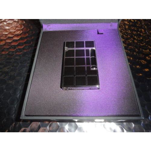 s.t.dupont black chinese lacquer & palladium squares L2 new in the box
