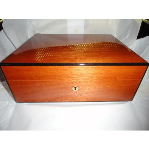 Elie Bleu Acajou Blond Mahogany Humidor — 100 Count