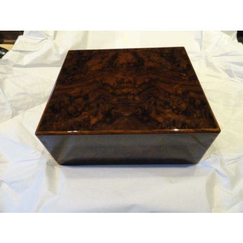 Elie Bleu Walnut Burl  Humidor 50 count