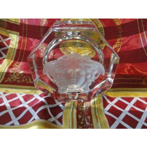 Versace Medusa Lumiere  Clear Ashtray
