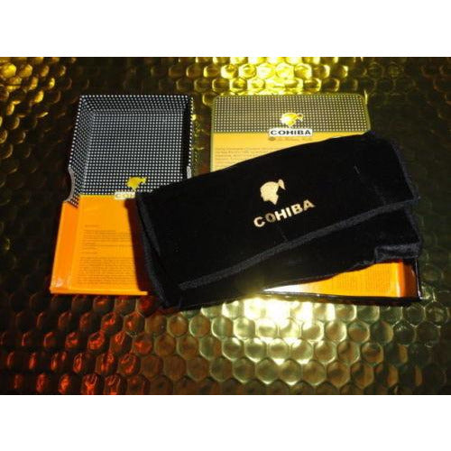 Stainless Steel Dual Blades Cutter & Lighter in boxes
