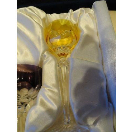Faberge Lausanne Liqueur Glasses Set of 6 in the original box