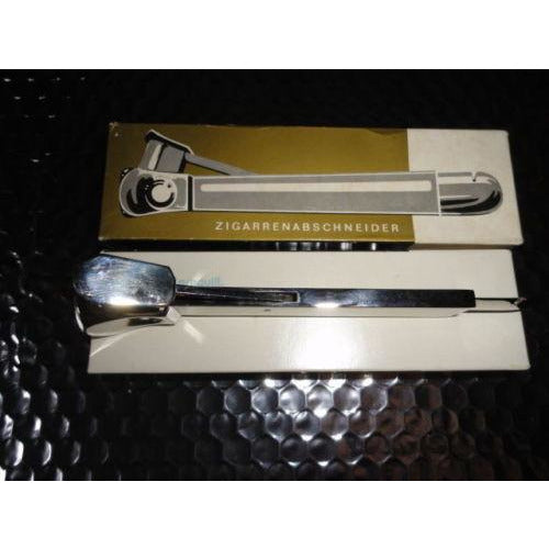Zigarrenabscheider Chrome cigar cutter in the original box