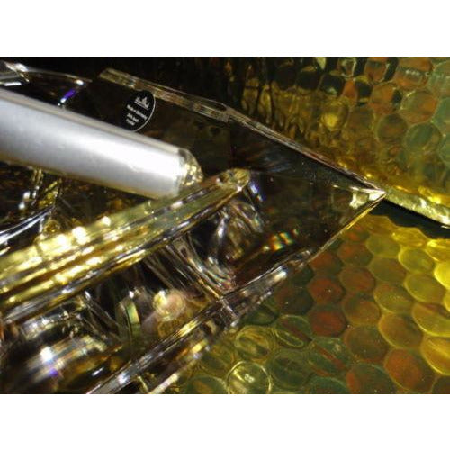 Bvlgari Crystal Ashtray by Rosenthal measures 5.5" x 5.5" square
