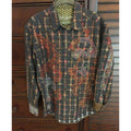 Robert Graham Baroque Plaid Print Shirt — Medium