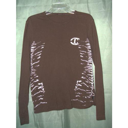 Just Cavalli mens casual pull over shirt medium