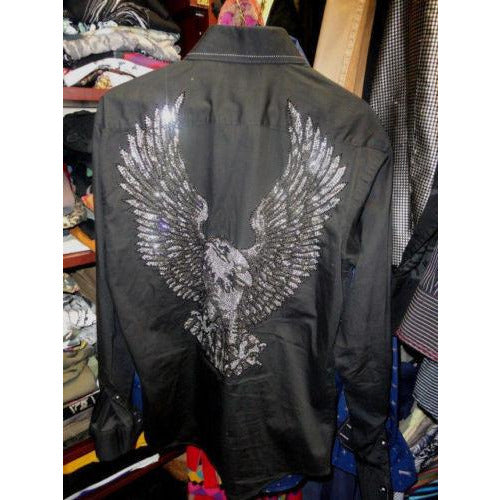 Rawyalty Black Eagle Large Shirt Size Large