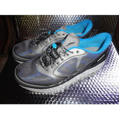 HOKA ONE ONE Mens CONQUEST Grey, Blue, White Running Shoe Size US-13 – BG  Gear Co