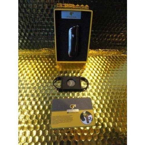 cigar lighter &  cutter combo