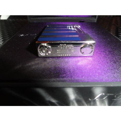 st dupont lighter midnight blue L2 in the original box