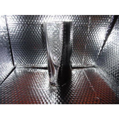 Mario Cioni Large Crystal Oval  Vase made in Italy new in  box 9.75" H x 6.25" W