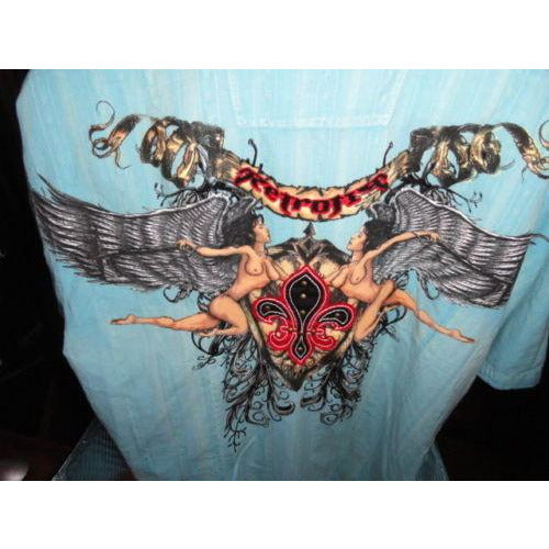 Retrofit mens casual shirt adult XXXL with tags