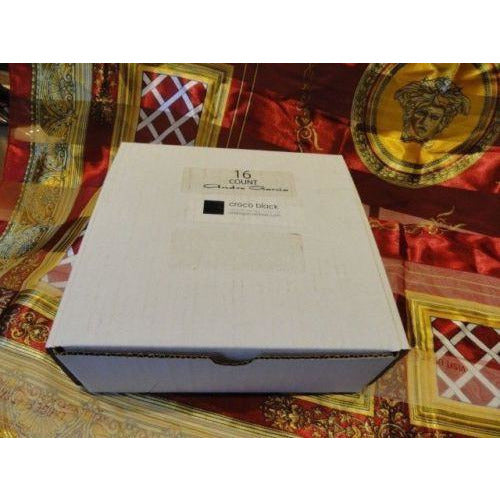 Andre Garcia 16 count  Black Woven  Case zippered new in the box