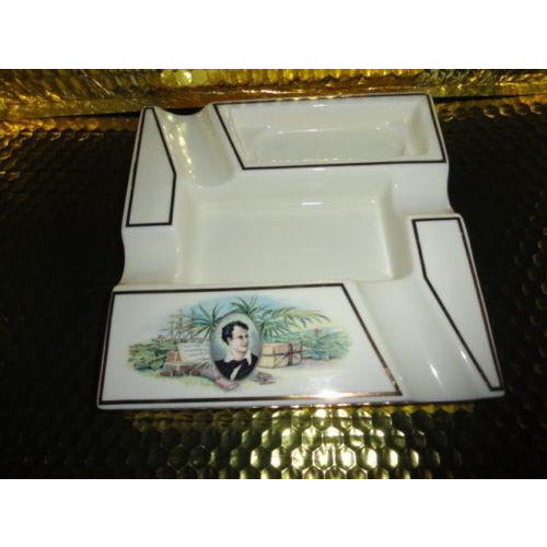 Bryon Ceramic Cigar Ashtray has minor surface crack