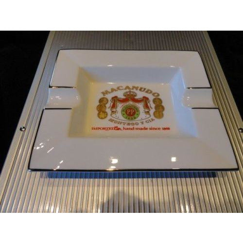 Macanudo Cigar Ashtray - Handmade Fine Bone China