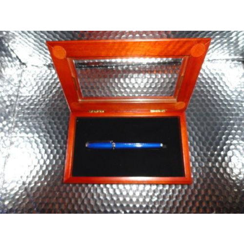 Rollerball S.T.Dupont Fidelio blue navy chrome  plated - 5180048