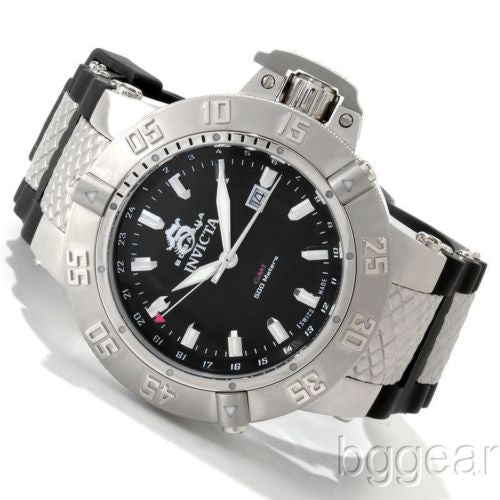 Invicta Men's Subaqua III Swiss Made GMT Polyurethane Strap Watch 1151