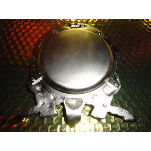 Horse shoe and derby cap style chrome plated brass ashtray