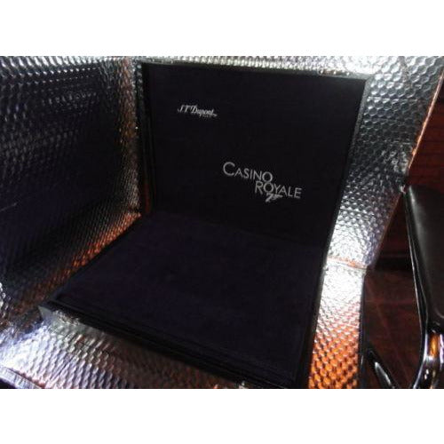 S.T.Dupont James Bond Casino Royale Collectors Box only ( Empty )
