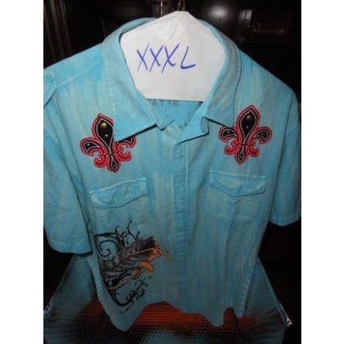 Retrofit mens casual shirt adult XXXL with tags