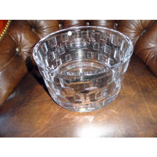 Rosenthal  Classic Large Size  Crystal Bowl measures  8.75" diameter by 5.25"  H