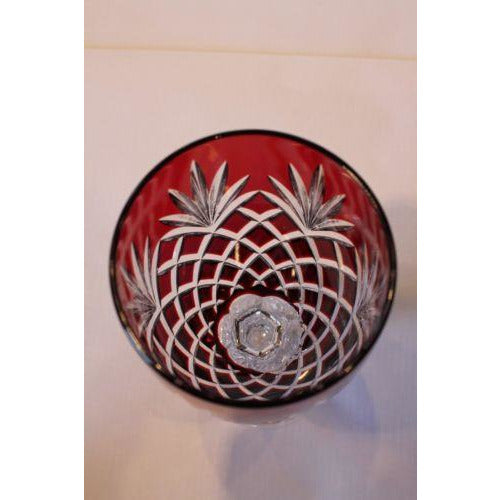 Fabergé Odessa Ruby Red Crystal Beverage Glass