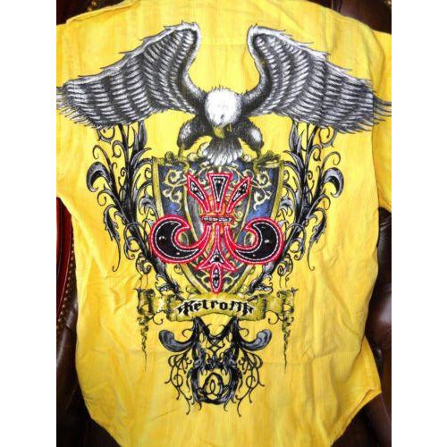 Retrofit mens casual shirt adult with tags Medium size