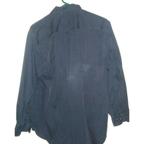 Nautica mens medium casual designer shirt