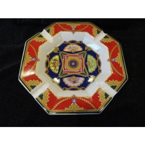 Versace by Rosenthal Ashtray 9 inches wide New Porcelain without box