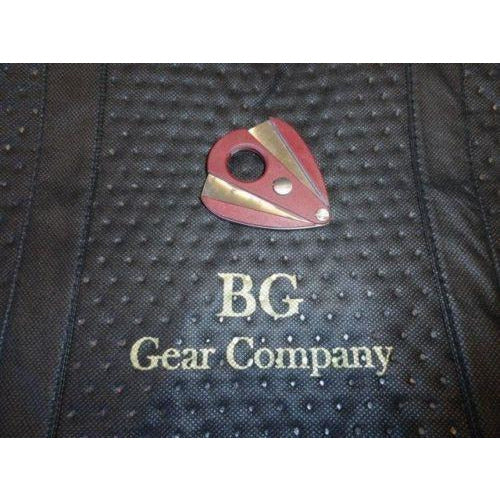 xikar cigar cutter bloodstone red  anodized without the original box