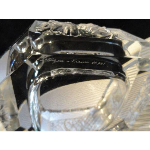 zodiac ashtray without the original box 5.5" x5.5' preowned