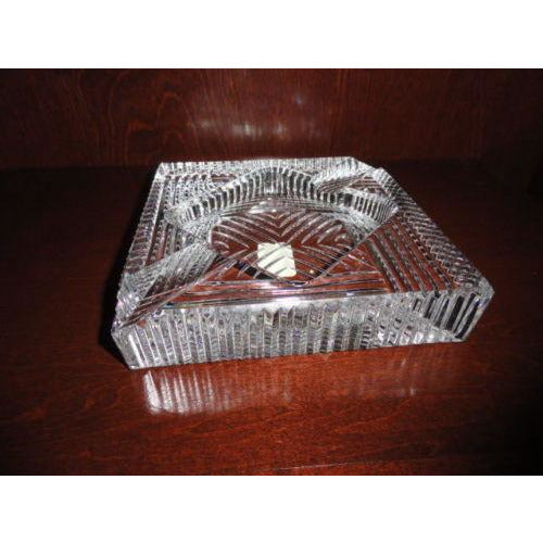 Alfred Dunhill  Stafford Crystal Ashtray in the original box